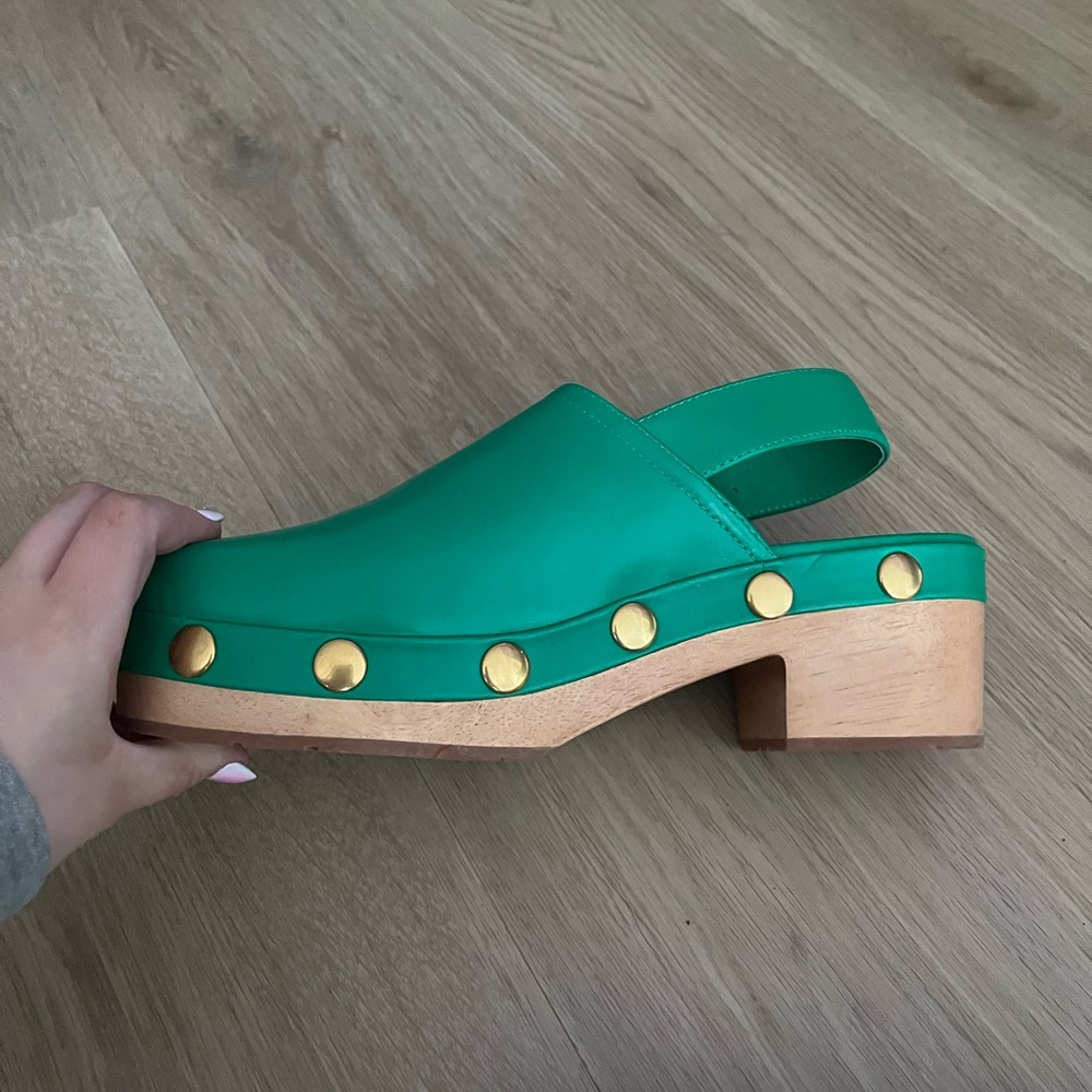 Charlotte Stone green clogs - Picture 4 of 5